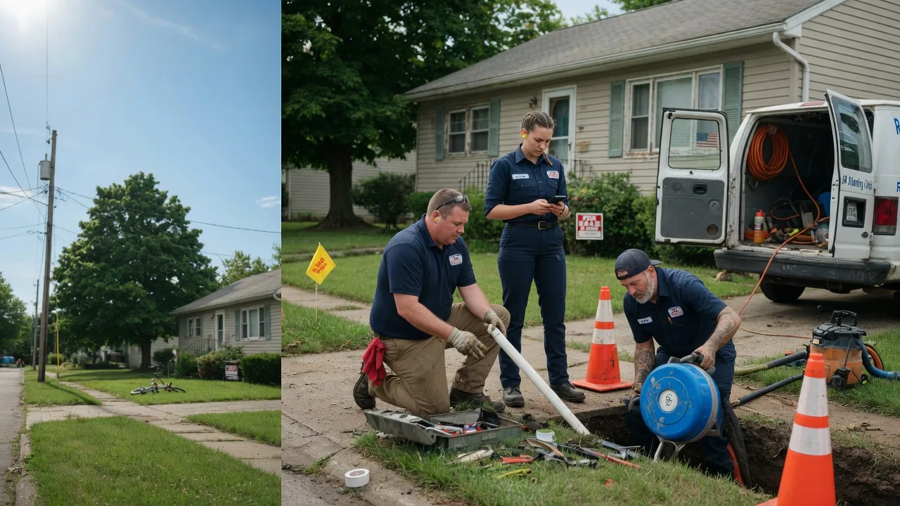 Sewer Line Repair in Grove City, PA near me